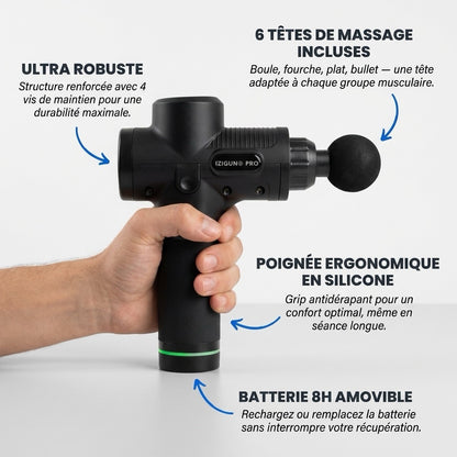 Pistolet de Massage IZIGUN PRO